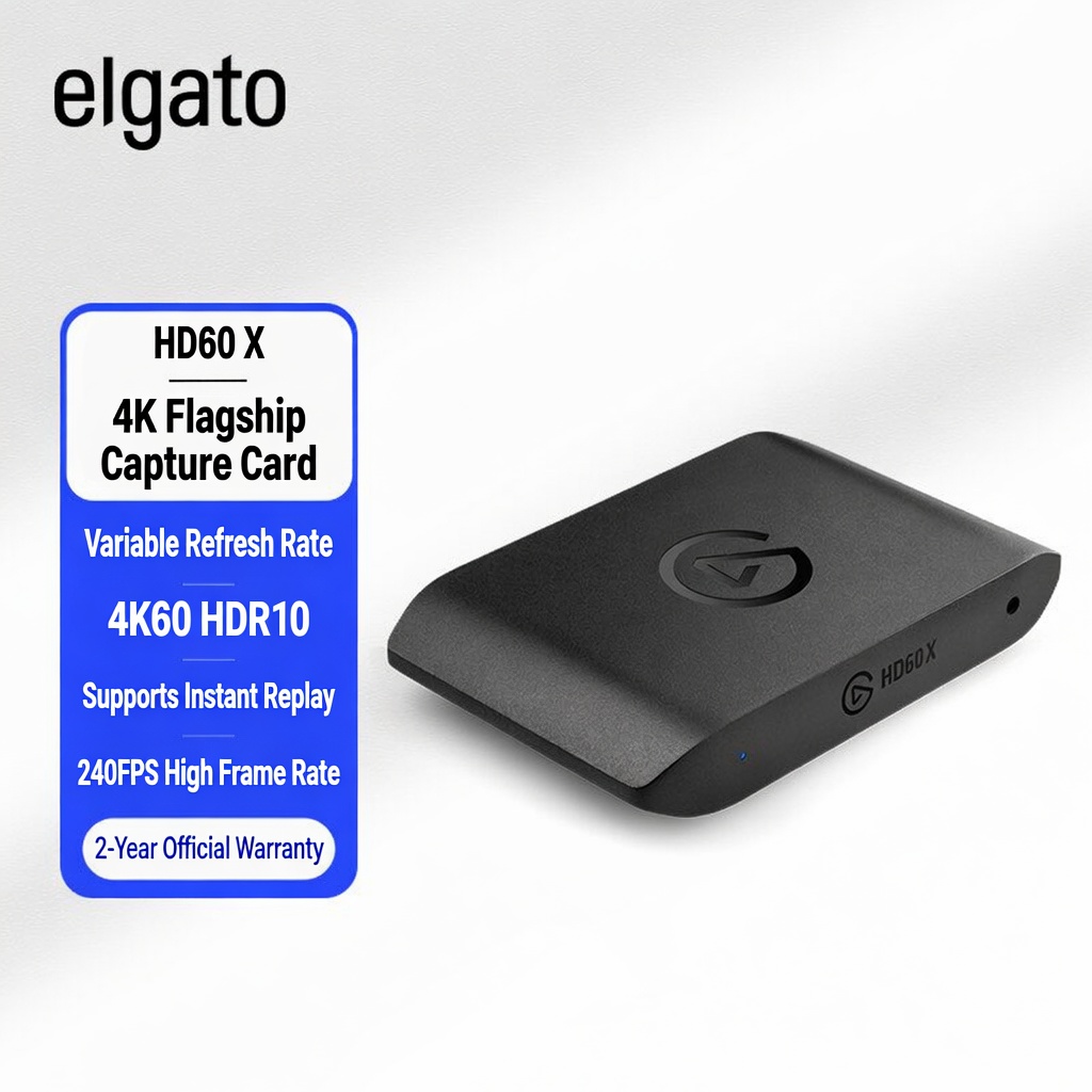 Elgato Stream Deck - Elgato HD60 X 4K60 HDR10 Videoaufnahmekarte