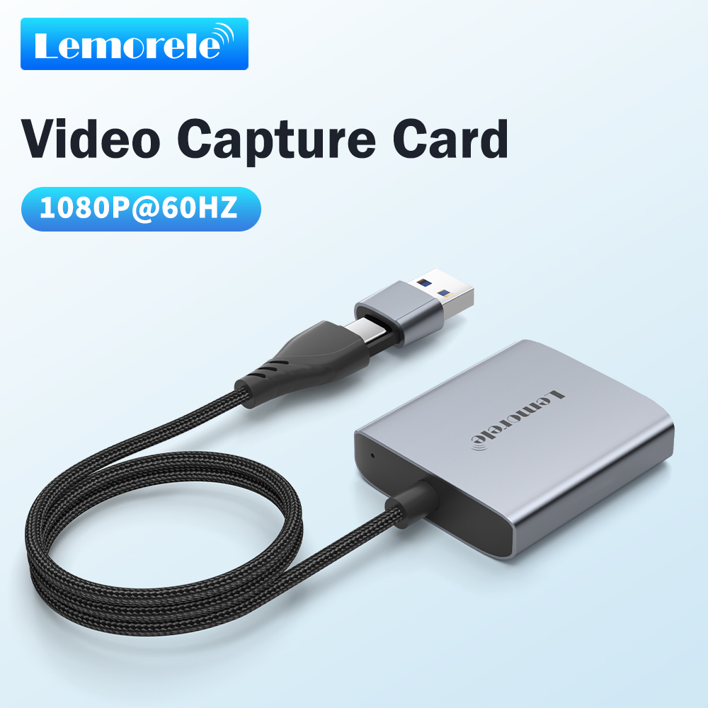 Elgato Stream Deck - Lemorele Video Capture Card HDMI-kompatibler Eingang