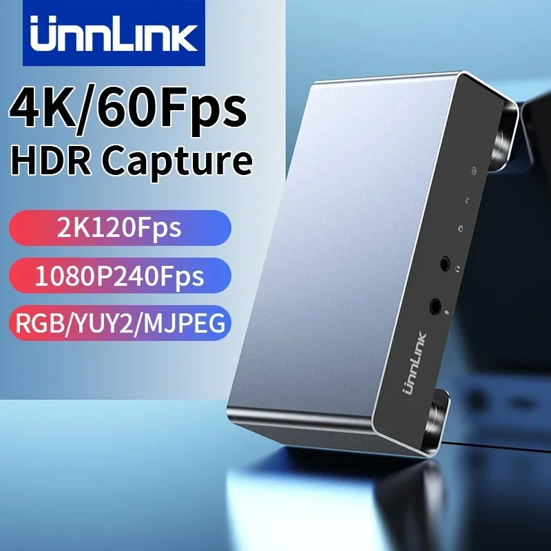 Elgato Stream Deck - Unnlink 4K 60Fps Videoaufnahmekarte USB C
