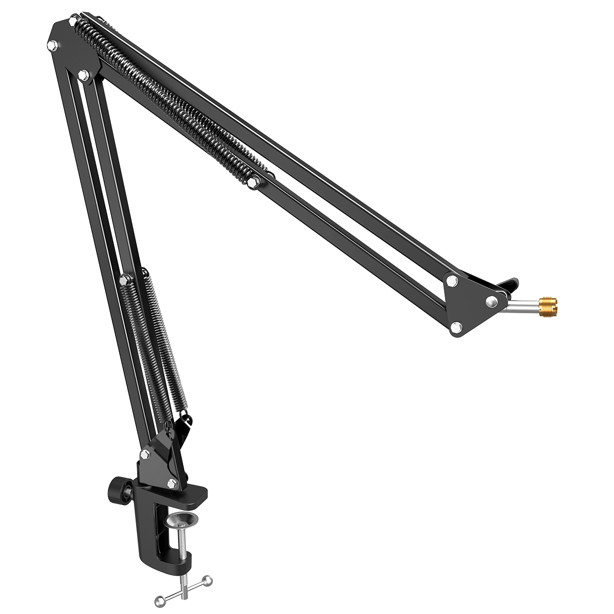 Microphone Arm Boom - FIFINE Verstellbarer Mikrofon-Aufhängungsarm-Scherenarmständer für K688 K669
