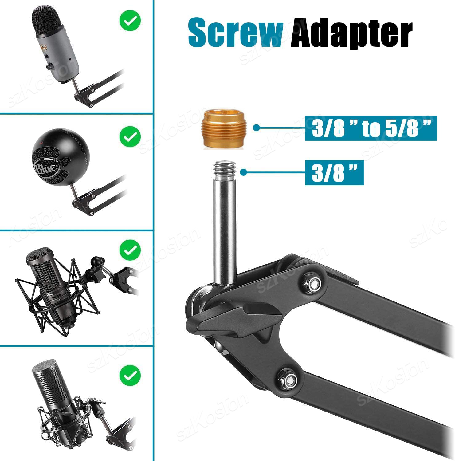Gelenk arm Mikrofonst änder Au – Microphone Arm Boom Bewertung und Preis