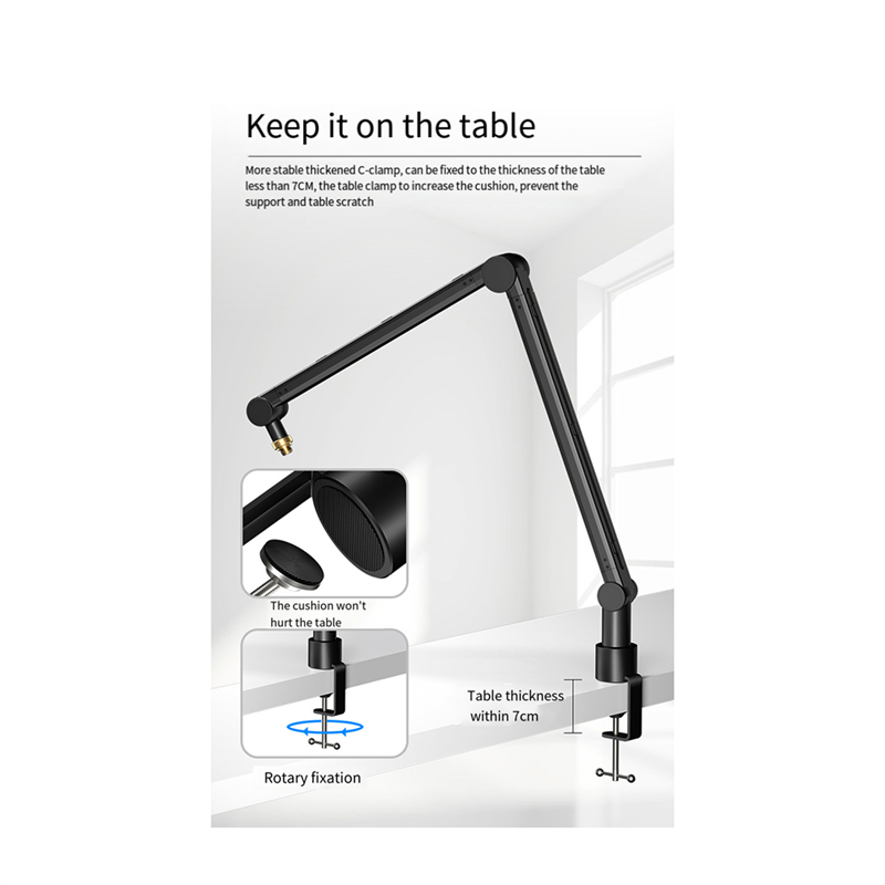 360-Grad Verstellbarer Mikrofo – Microphone Arm Boom Bewertung und Preis
