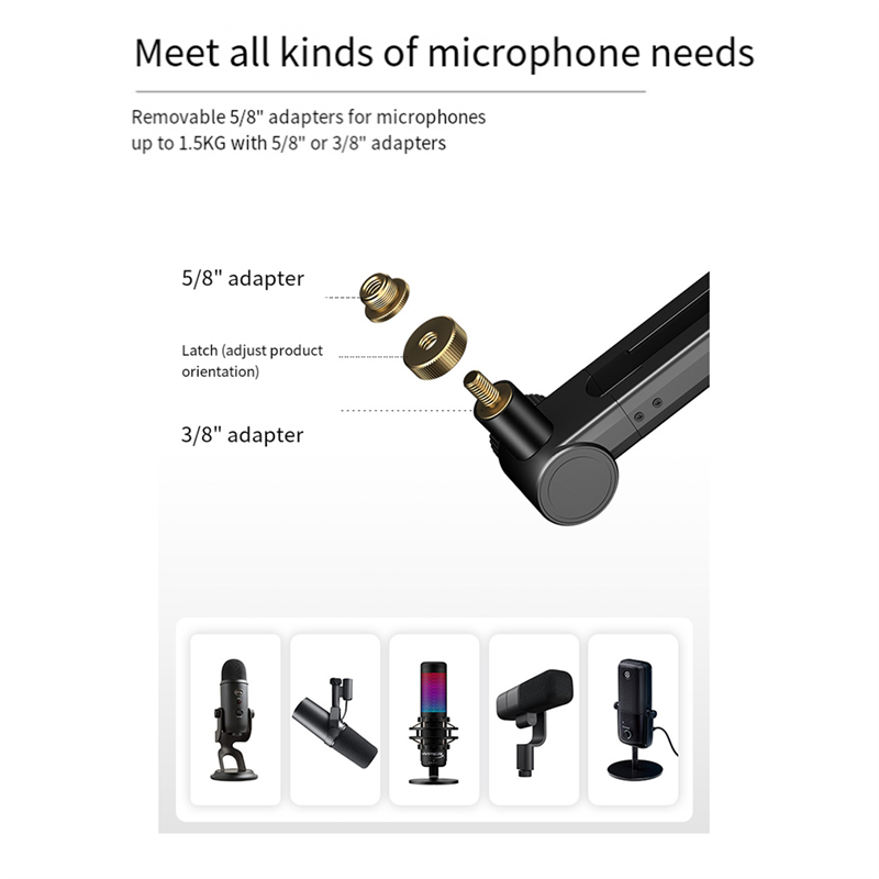 360-Grad Verstellbarer Mikrofo – Microphone Arm Boom Bewertung und Preis