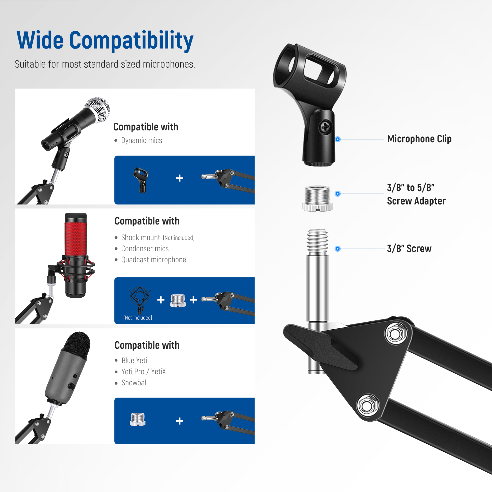 Neewer Mikrofon armst änder, A – Microphone Arm Boom Bewertung und Preis