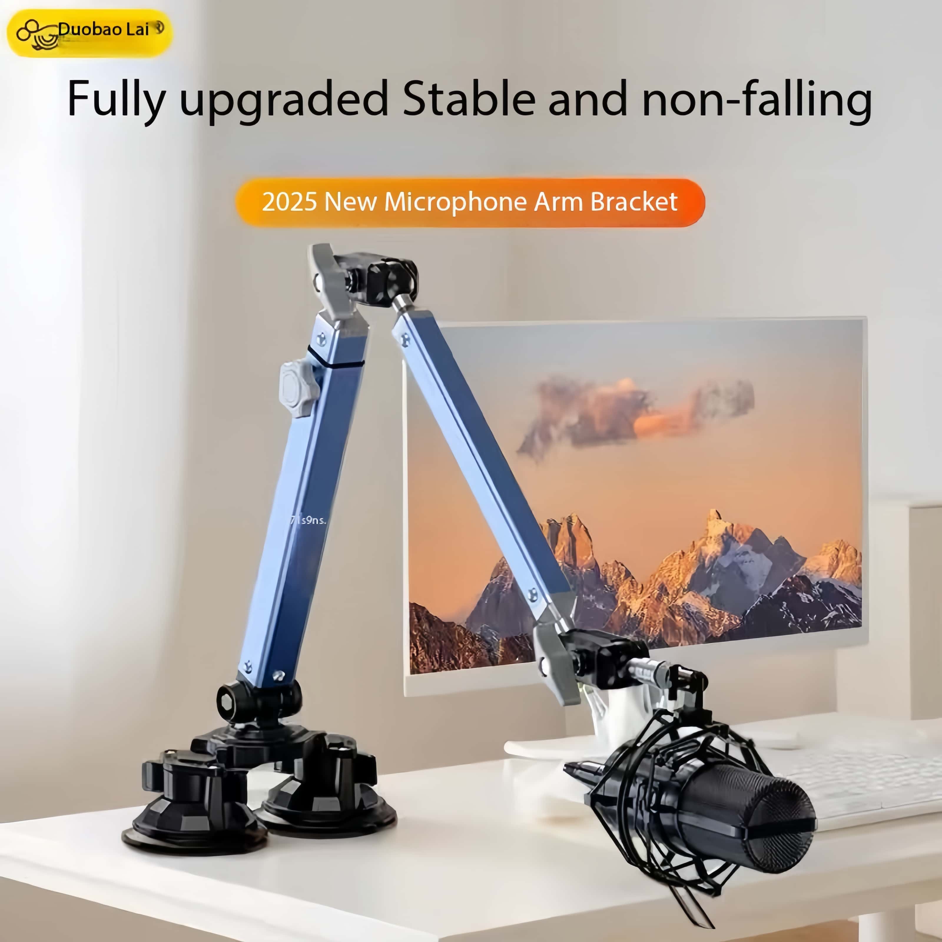 Professioneller Doppel-Saugnap – Microphone Arm Boom Bewertung und Preis