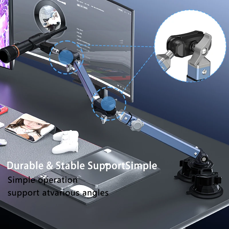 Professioneller Doppel-Saugnap – Microphone Arm Boom Bewertung und Preis